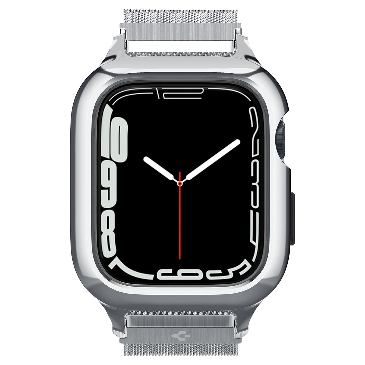 Case Metal Fit Pro Apple Watch SE 44mm Silver