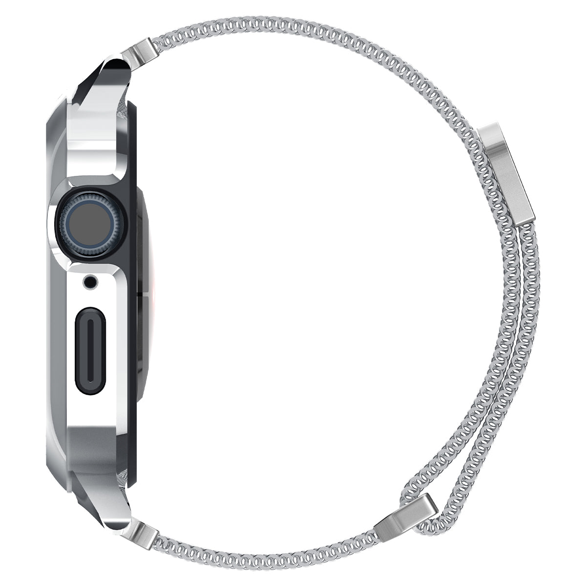 Case Metal Fit Pro Apple Watch 45mm Series 9 Silver