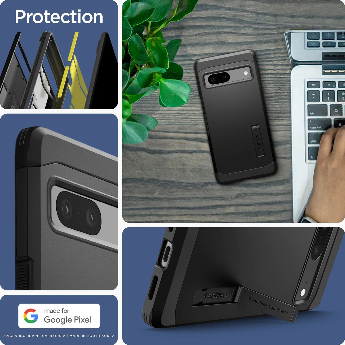 Case Tough Armor Google Pixel 7 Black