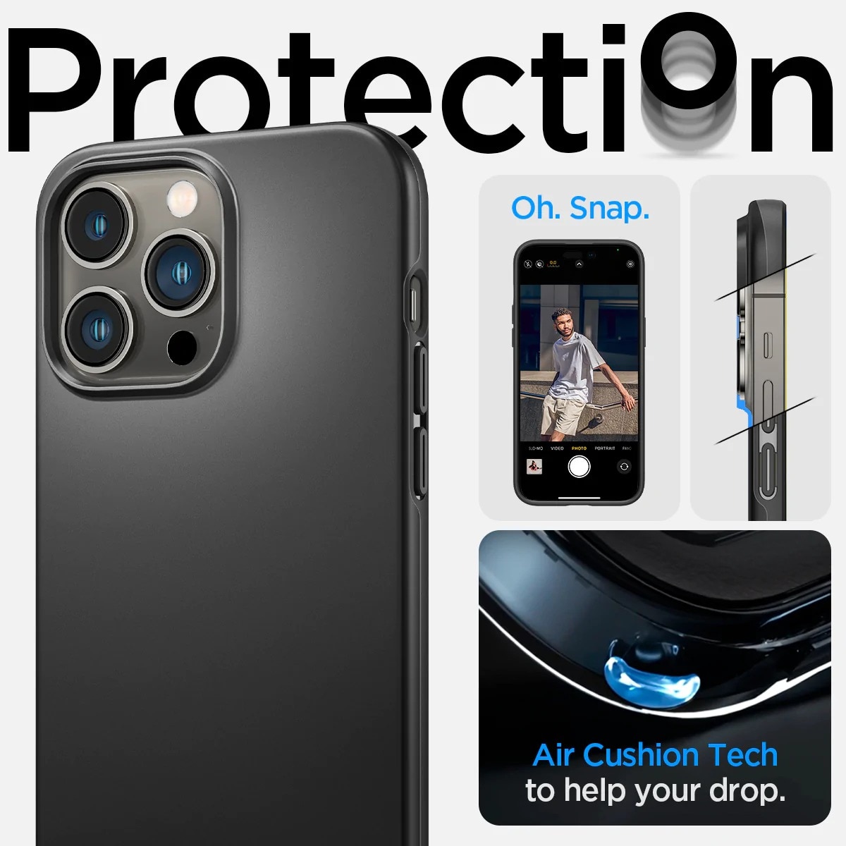 Case Thin Fit iPhone 14 Pro Black