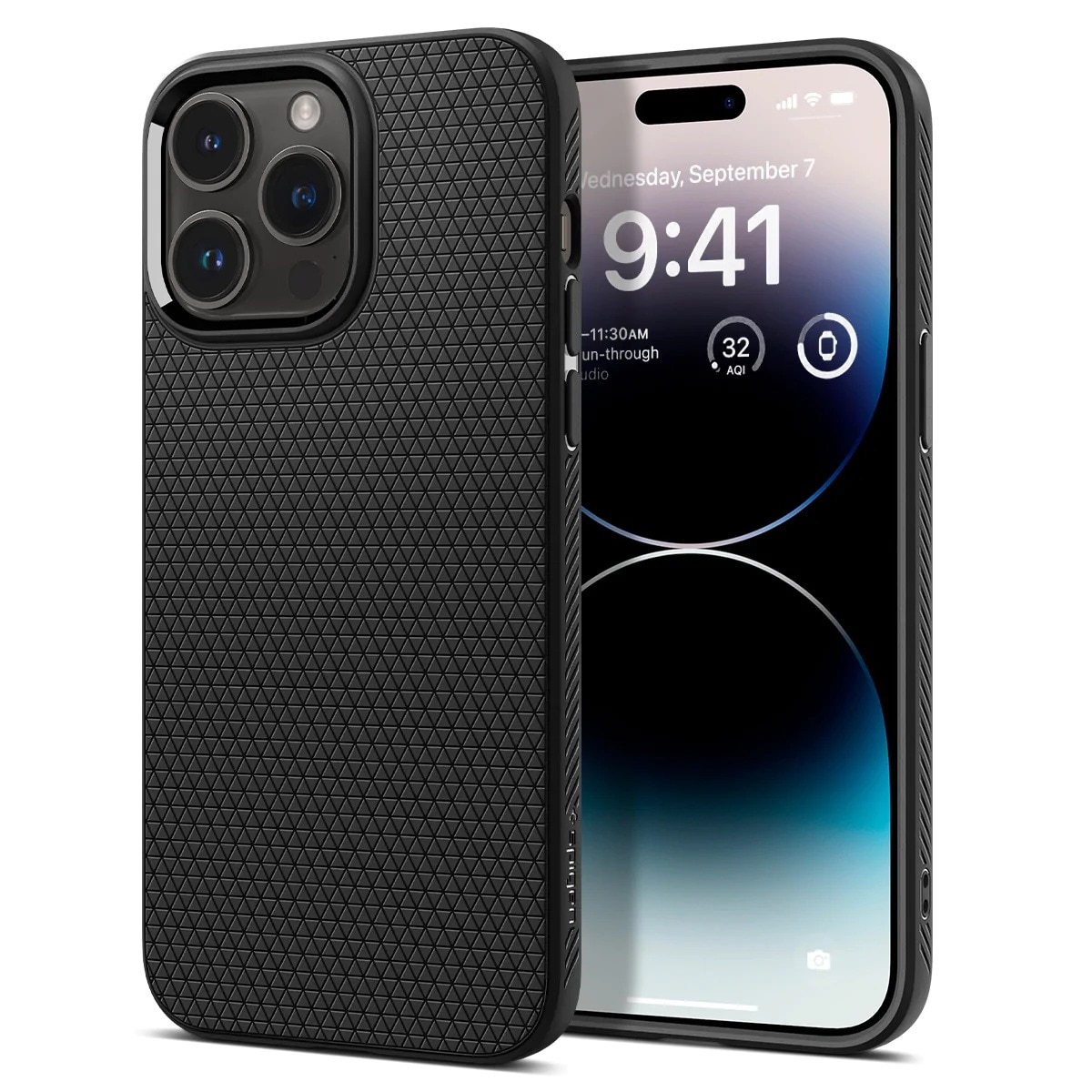 Case Liquid Air iPhone 14 Pro Max Black