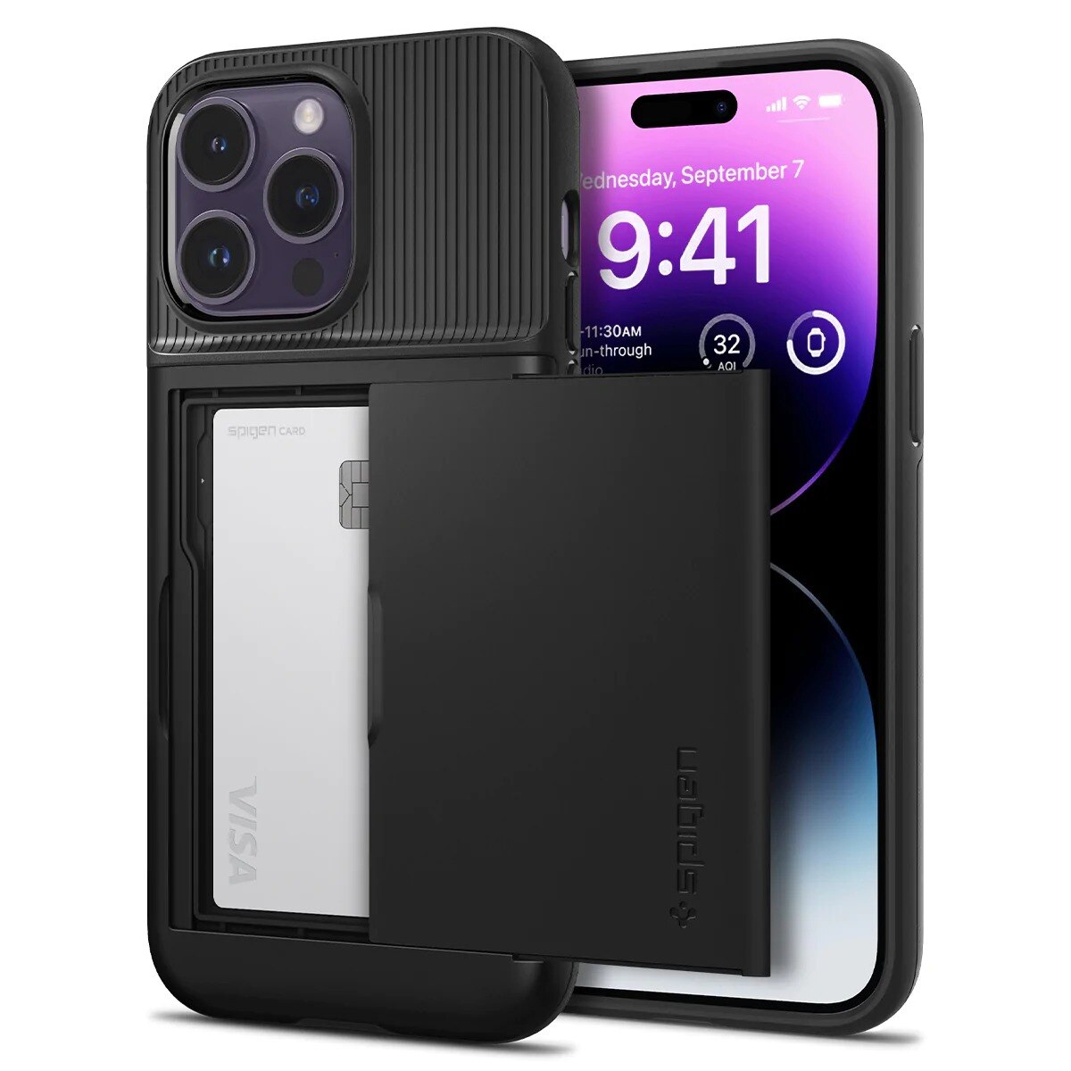 Case Slim Armor CS iPhone 14 Pro Black