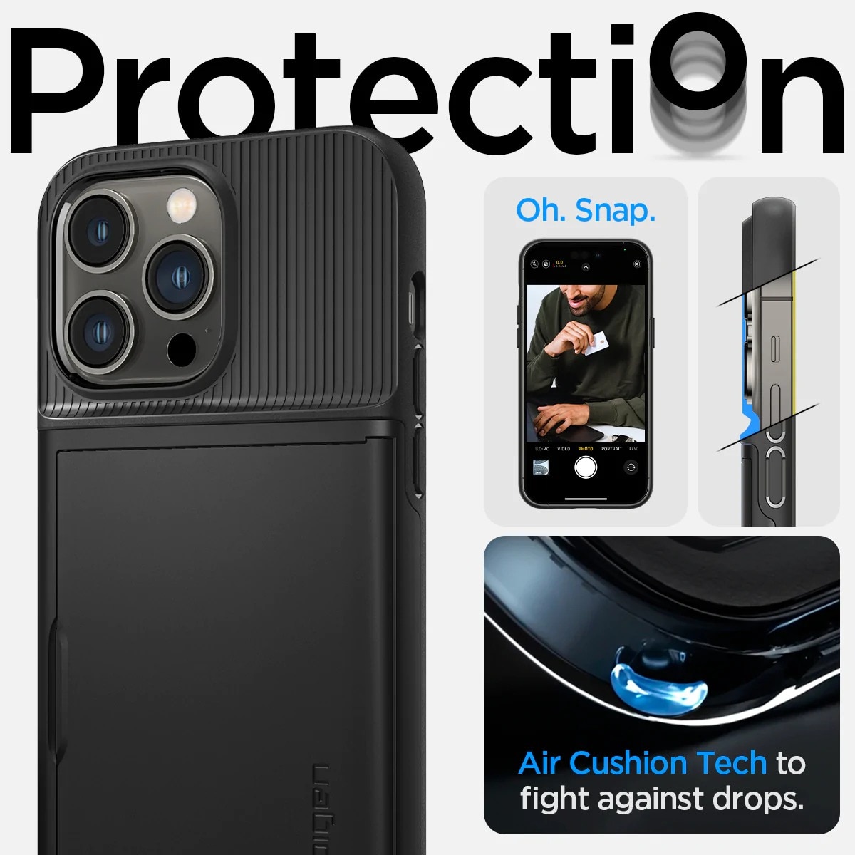 Case Slim Armor CS iPhone 14 Pro Black