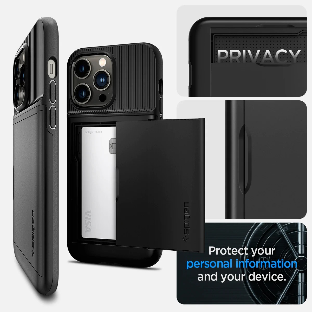 Case Slim Armor CS iPhone 14 Pro Black