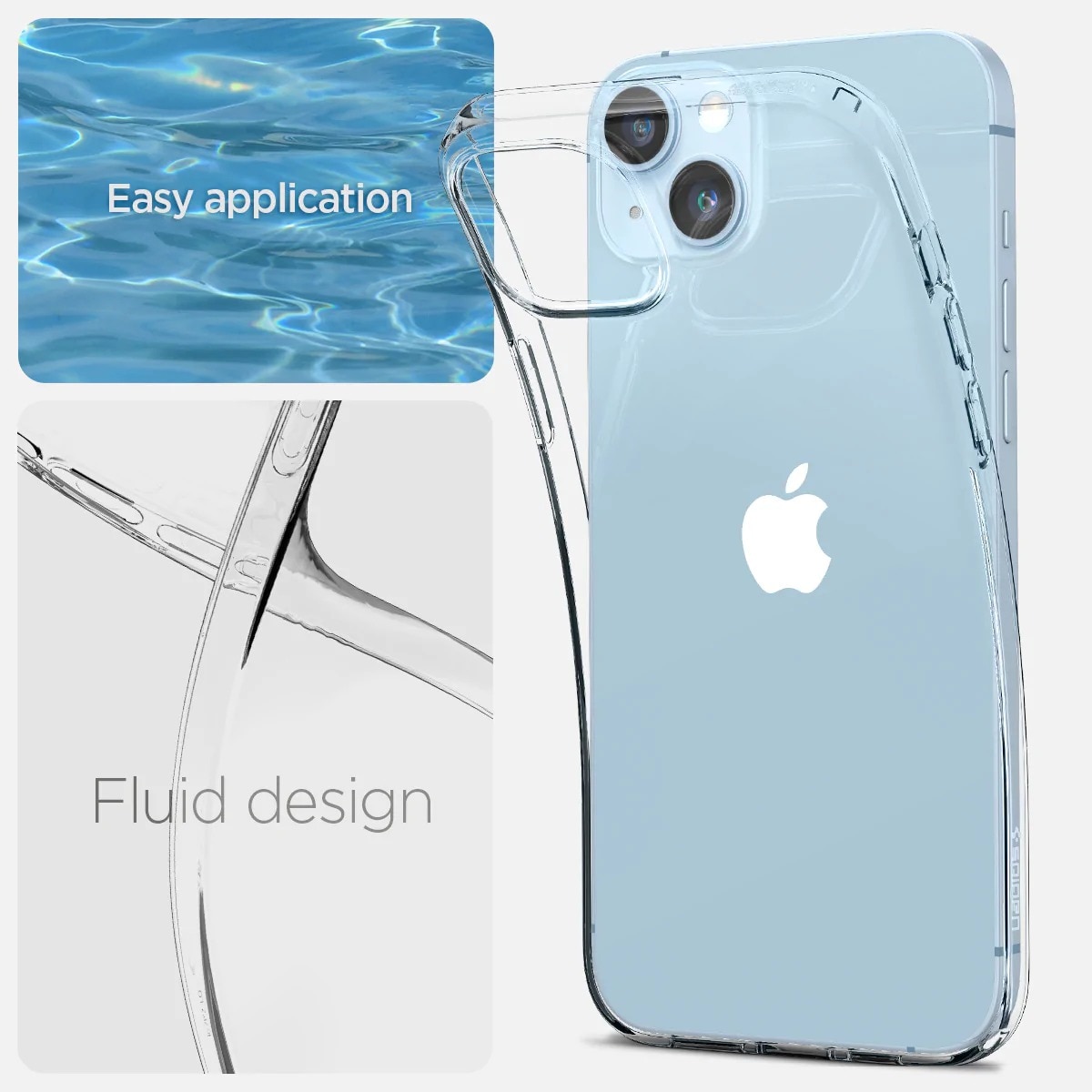 Case Liquid iPhone 14 Crystal Clear