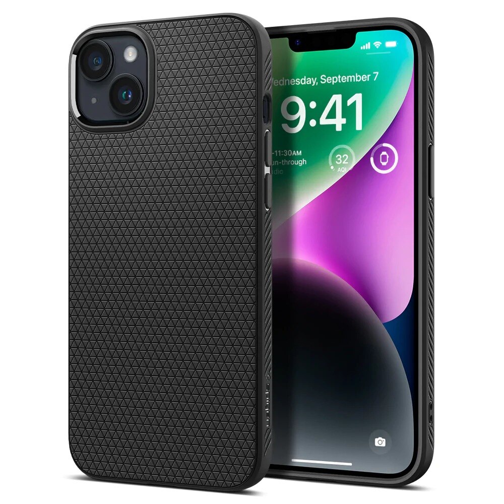 Case Liquid Air iPhone 14 Plus Black