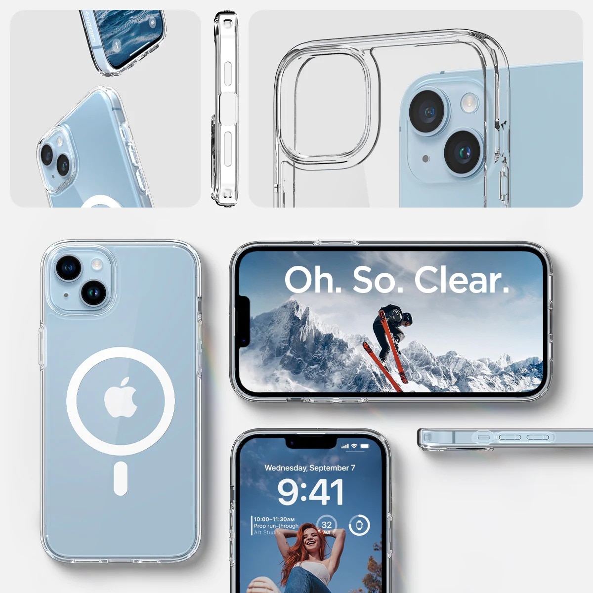 Case Ultra Hybrid MagSafe iPhone 14 White