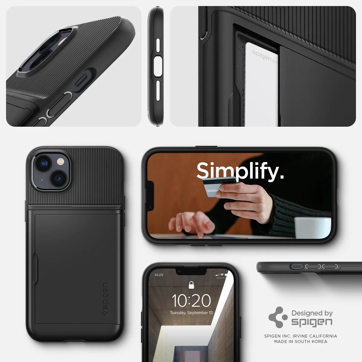 Case Slim Armor CS iPhone 14 Black