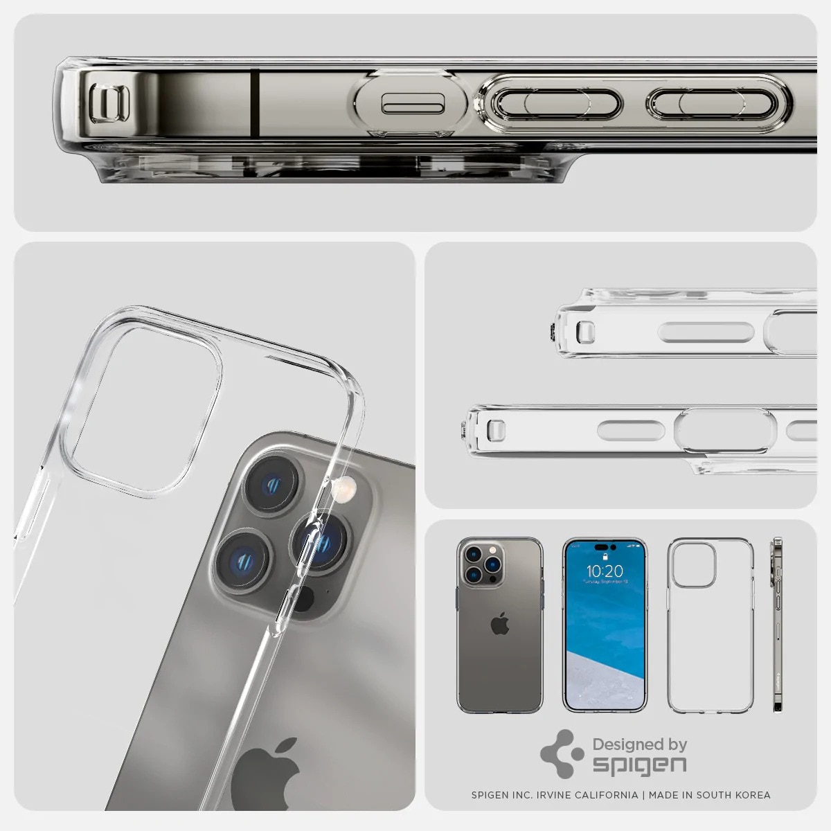 Case Liquid iPhone 14 Pro Crystal Clear