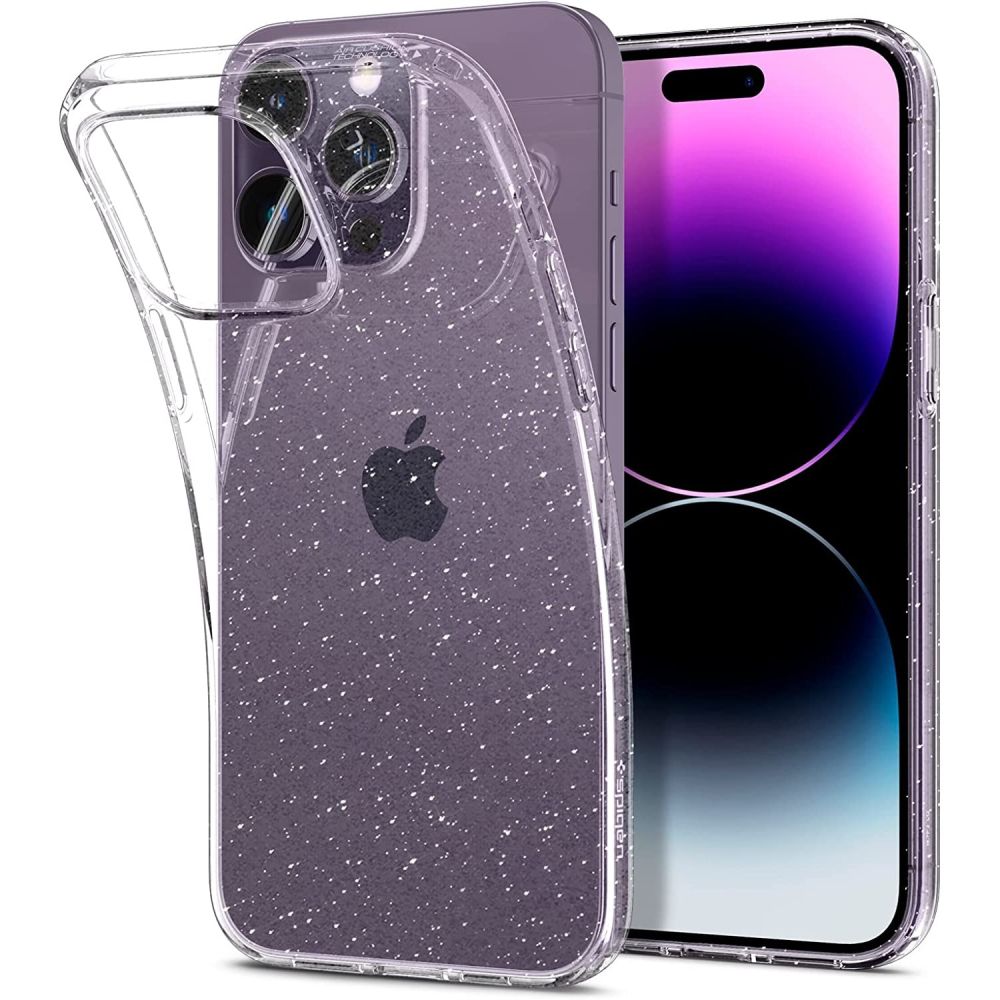 Case Liquid Crystal iPhone 14 Pro Glitter Crystal