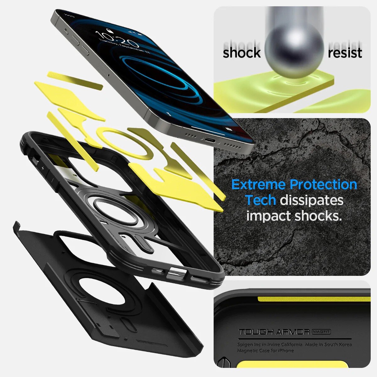 Case Tough Armor Mag iPhone 14 Pro Max Black