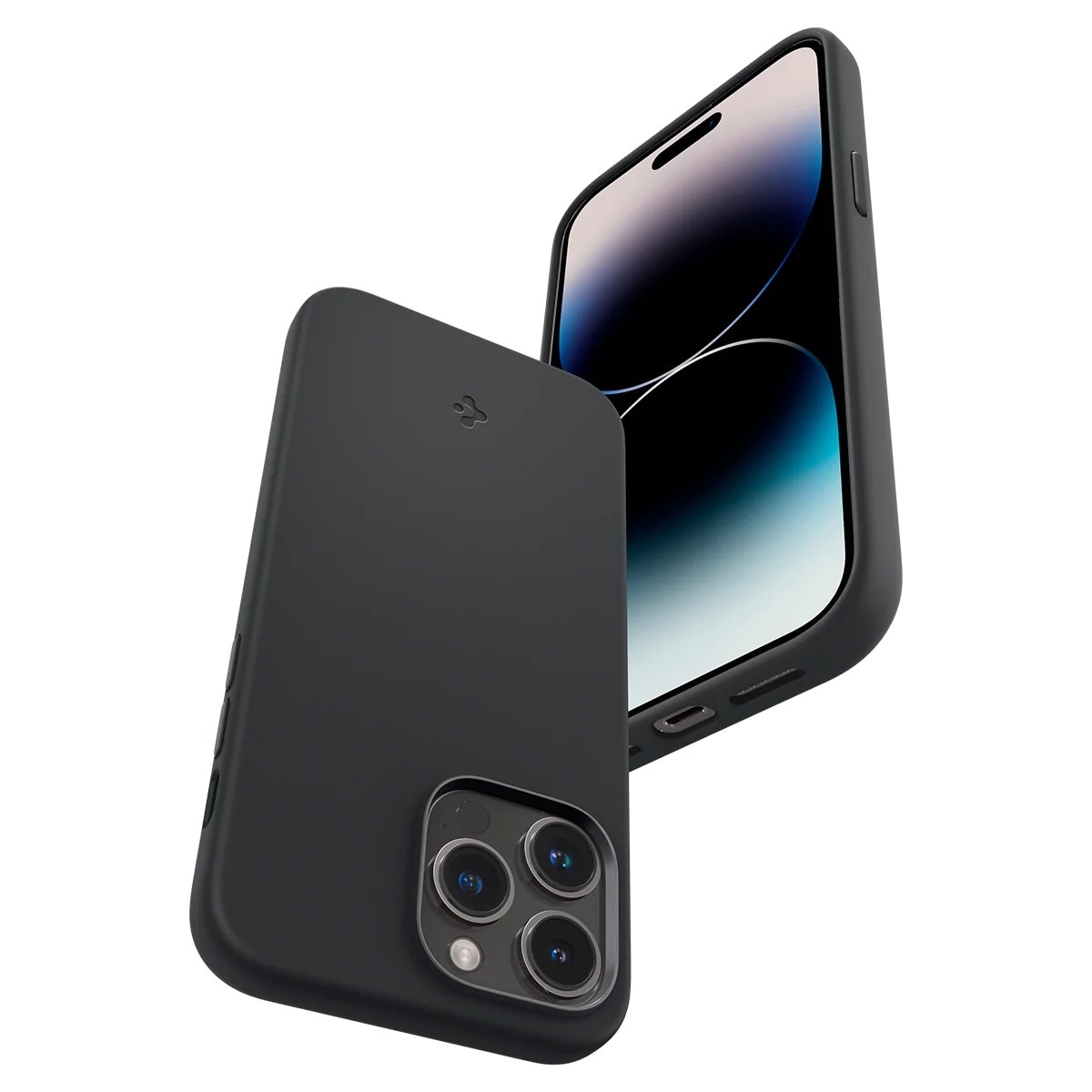 Case Silicone Fit Mag iPhone 14 Pro Max Black