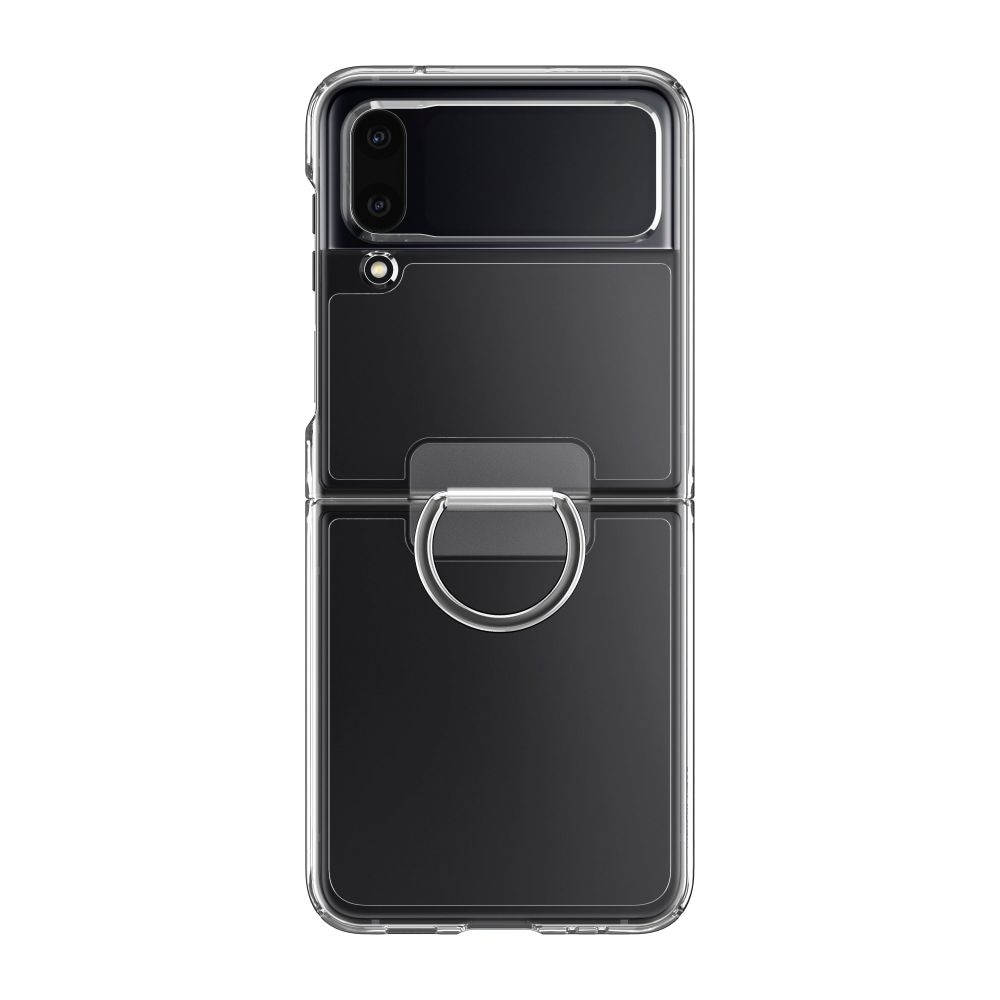 Galaxy Z Flip 4 Case Thin Fit Ring Crystal Clear