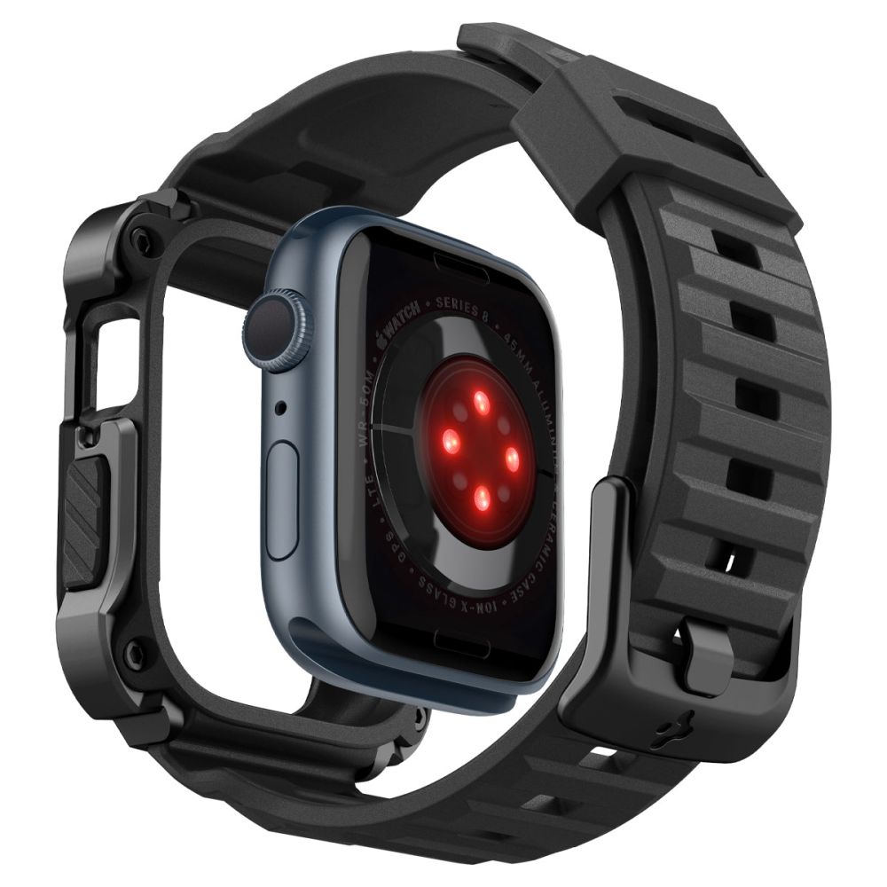 Case Tough Armor Pro Metal Apple Watch 45mm Series 8 Black