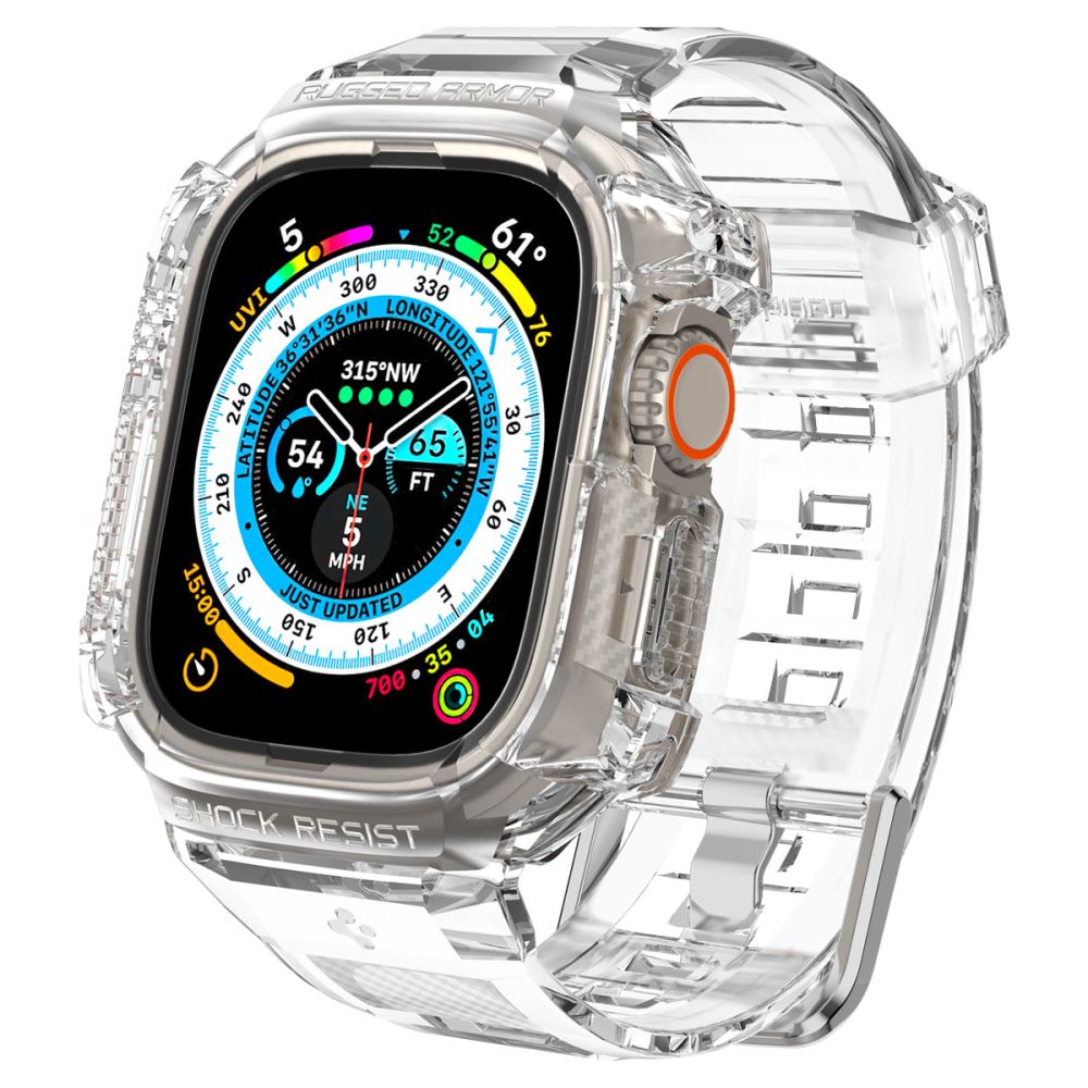 Case Rugged Armor Pro Apple Watch Ultra Crystal Clear