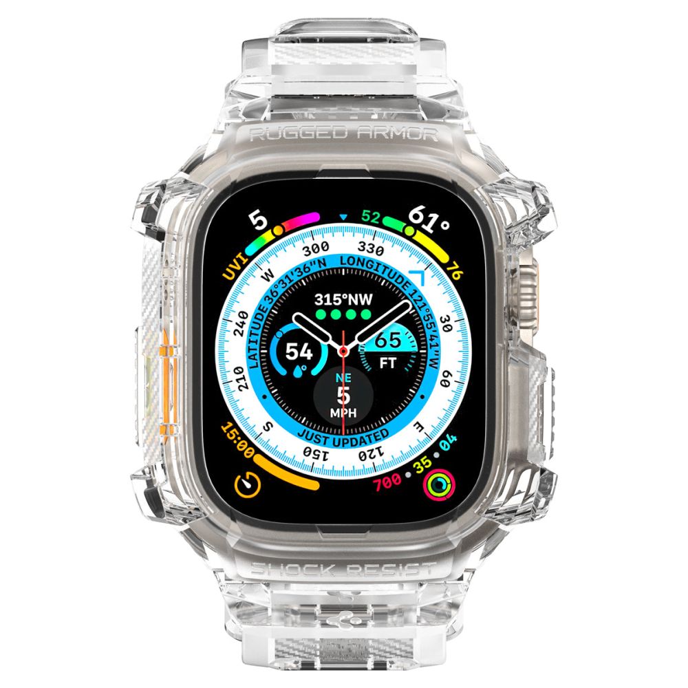 Case Rugged Armor Pro Apple Watch Ultra 49mm Crystal Clear