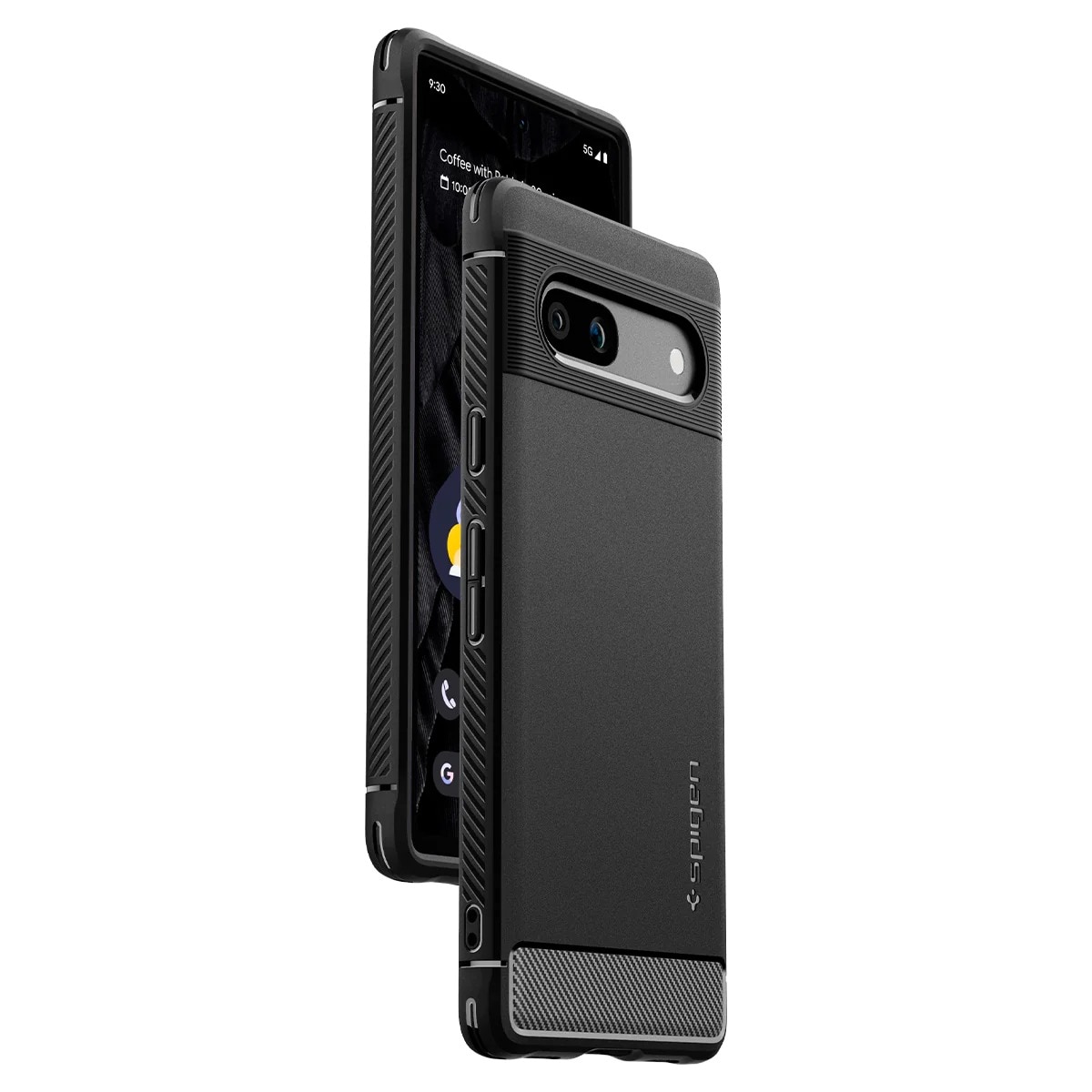 Case Rugged Armor Google Pixel 7a Black