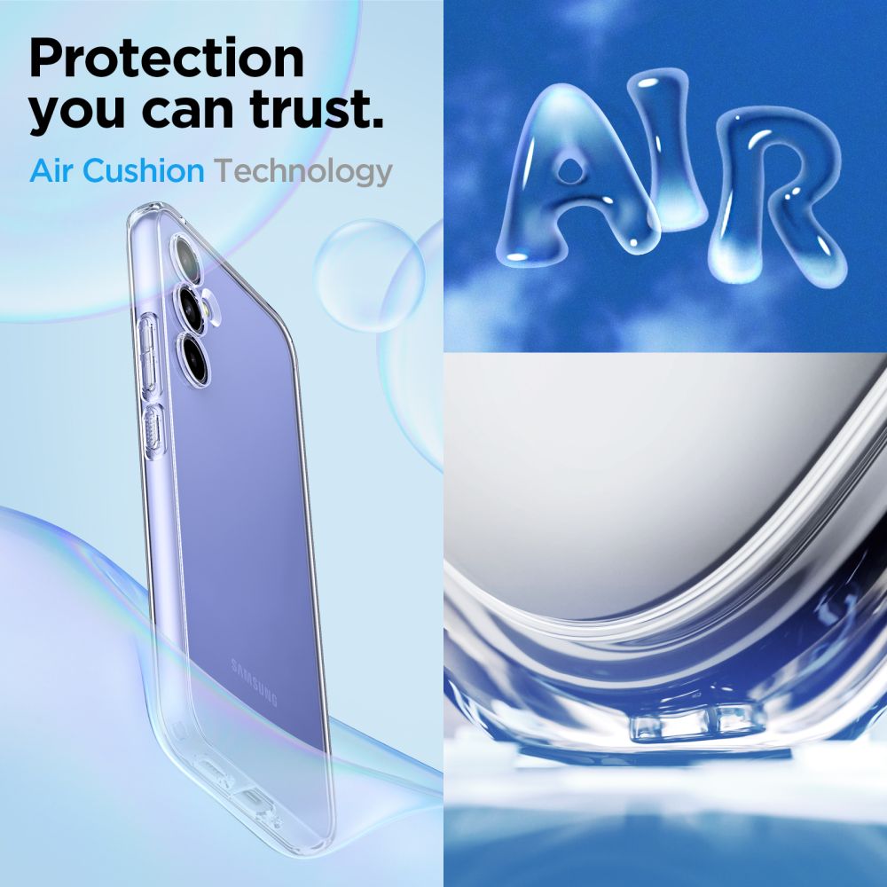 Case Liquid Crystal Samsung Galaxy A54 Clear