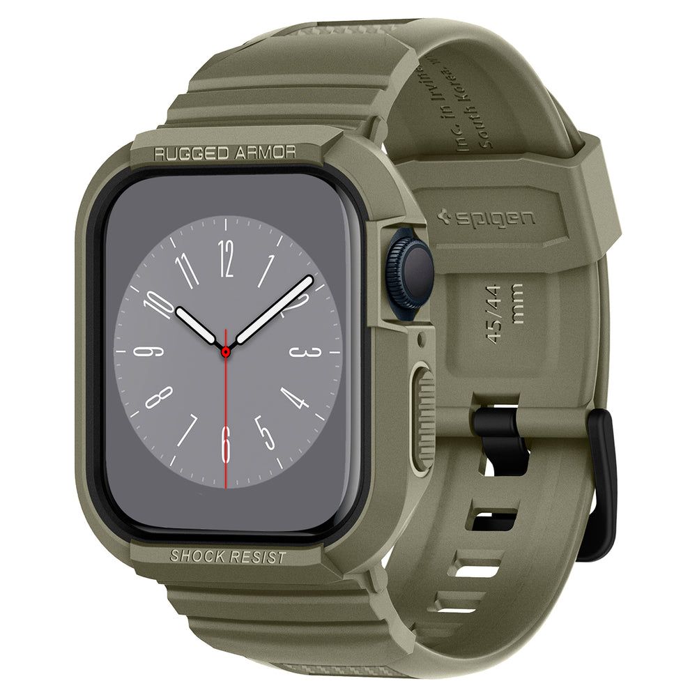 Case Rugged Armor Pro Apple Watch 45mm Series 7 Vintage Khaki