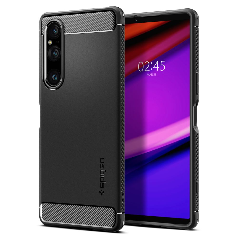 Case Rugged Armor Sony Xperia 1 V Black