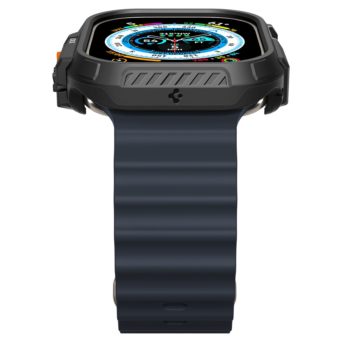 Case Lock Fit Apple Watch Ultra 2 49mm Black