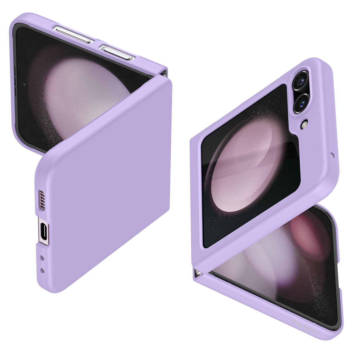 Samsung Galaxy Z Flip 5 Case AirSkin Rose Purple