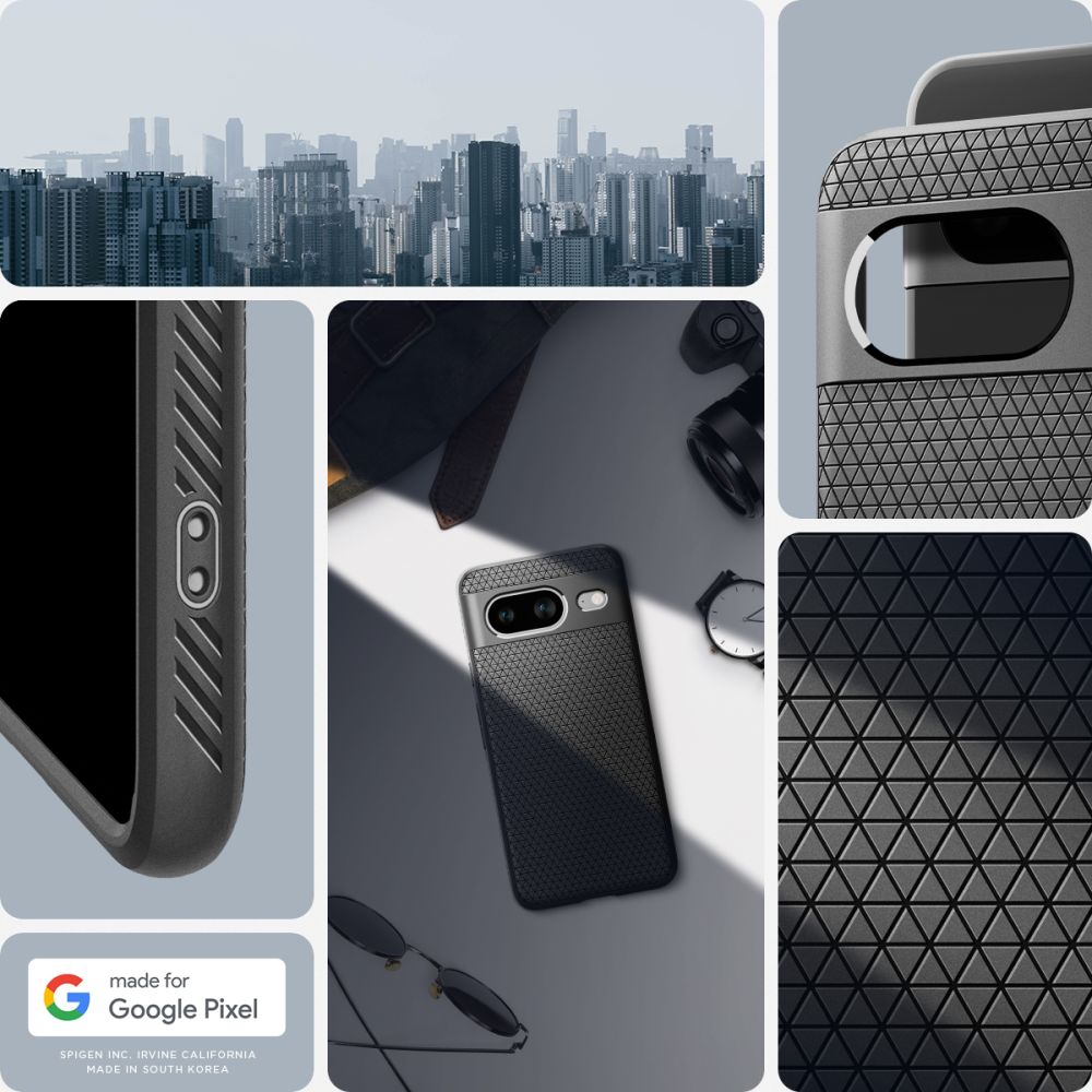 Case Liquid Air Google Pixel 8 Matte Black