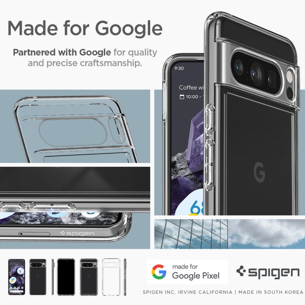 Case Ultra Hybrid Google Pixel 8 Pro Crystal Clear