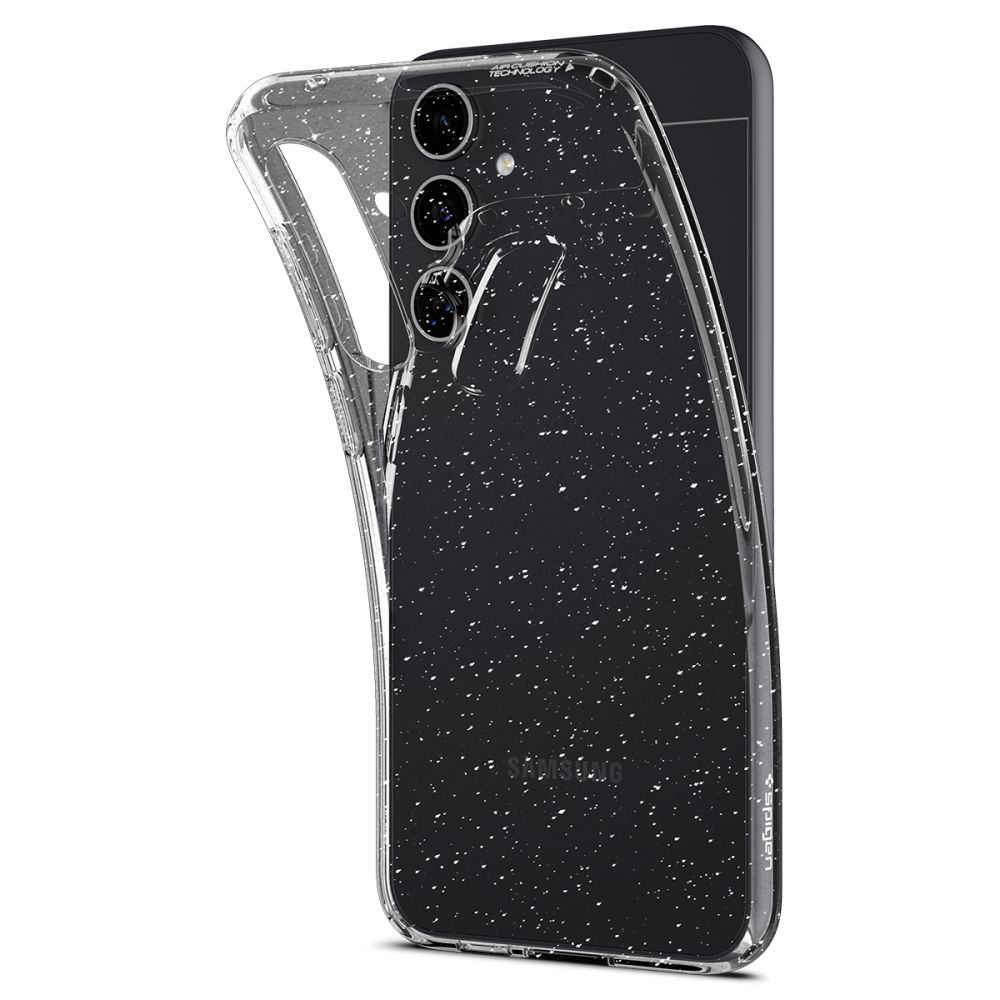 Case Liquid Crystal Glitter Samsung Galaxy S23 FE Crystal Quartz