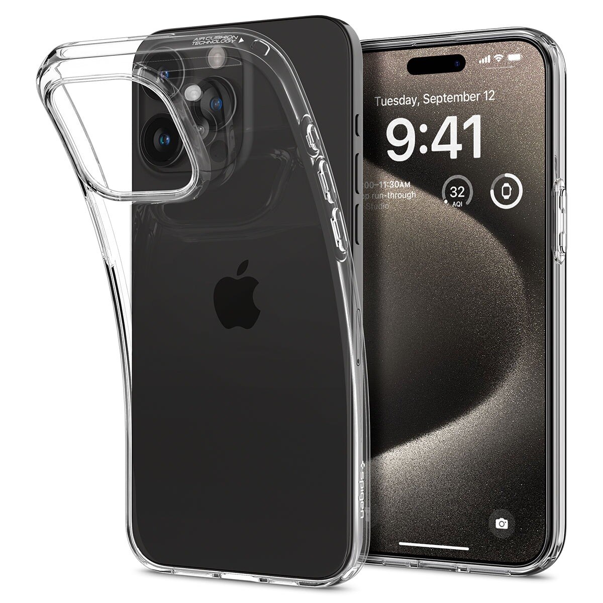 Case Liquid Crystal iPhone 15 Pro Clear