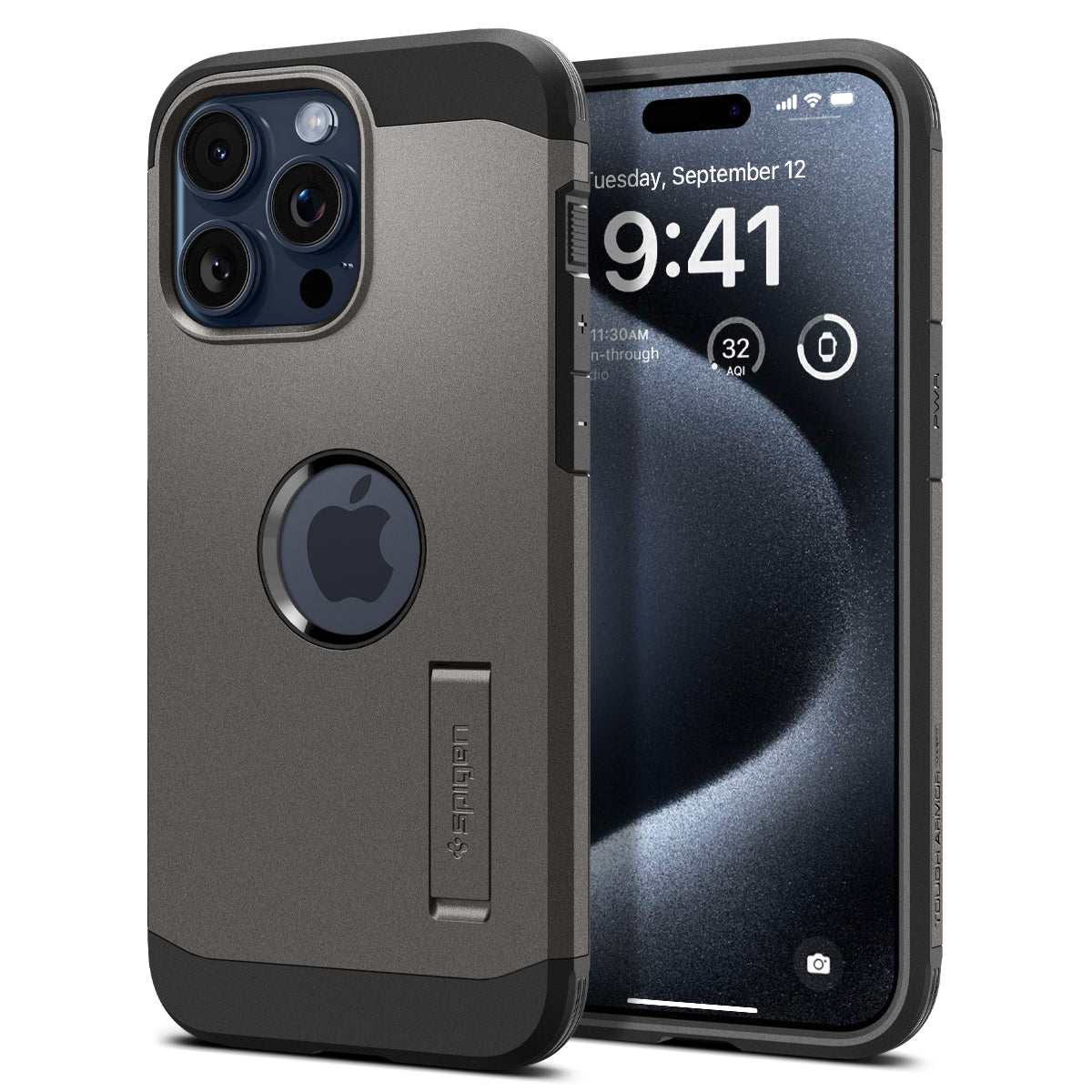 Case Tough Armor MagSafe iPhone 15 Pro Max Black