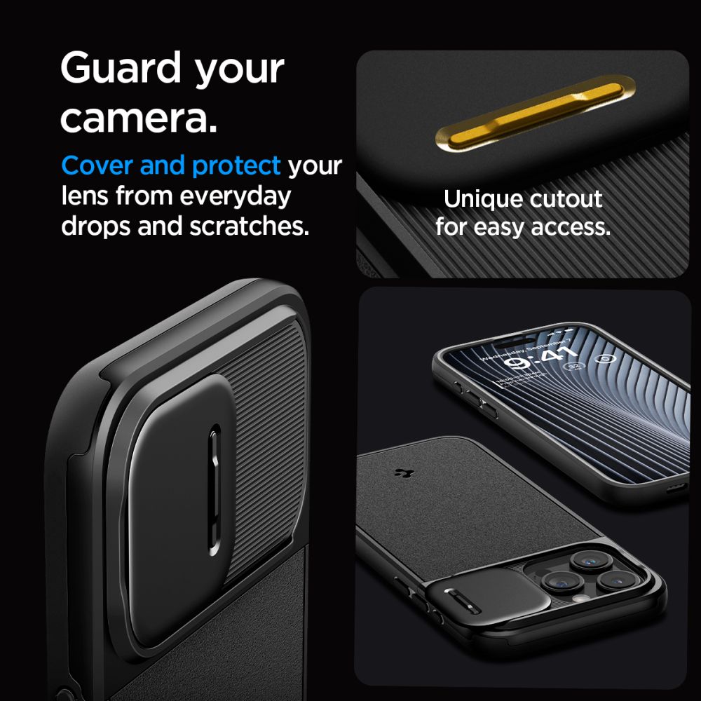 Optik Armor MagSafe iPhone 15 Pro Max Black