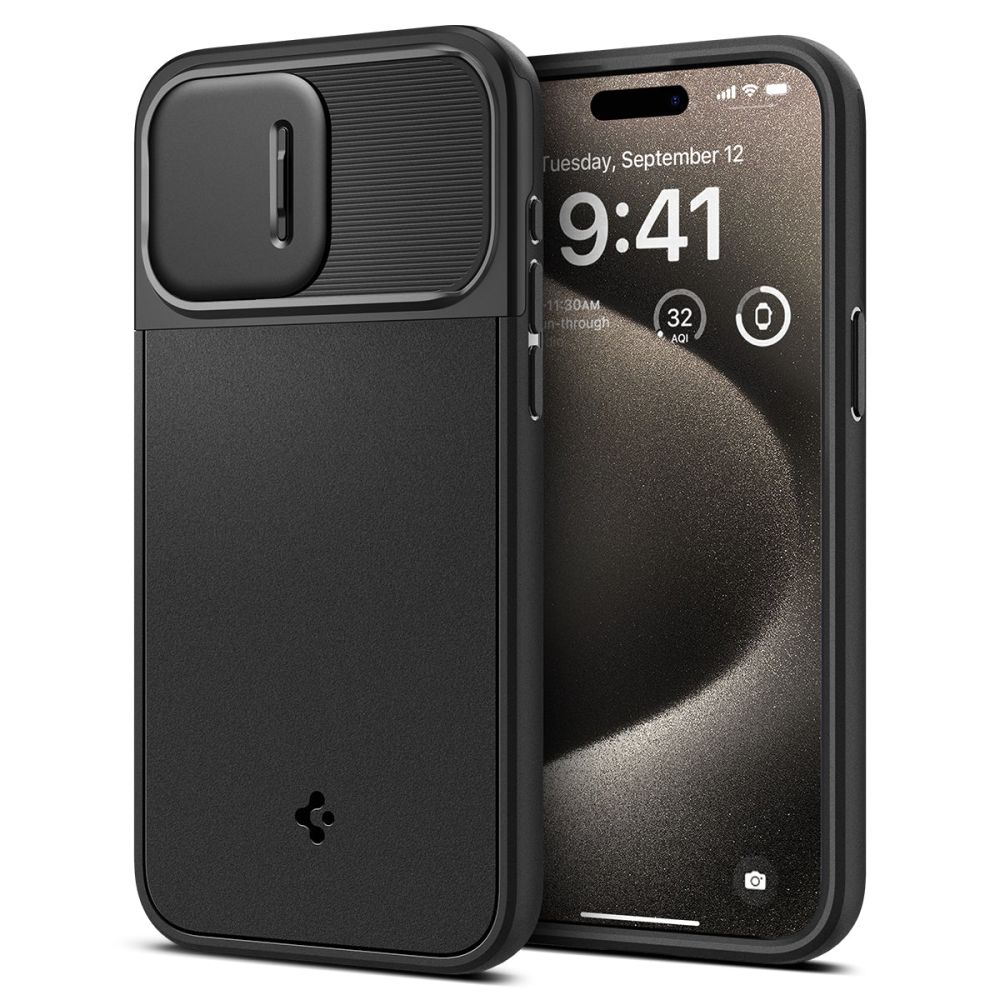 Optik Armor MagSafe iPhone 15 Pro Max Black