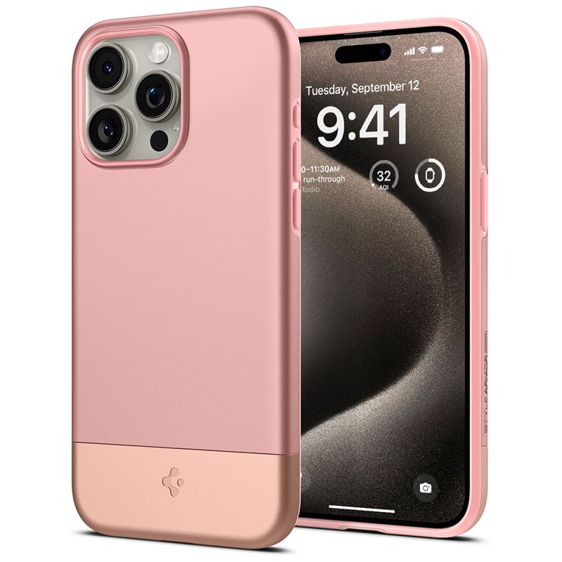 Hülle Style Armor MagSafe iPhone 15 Pro Max Rose Gold