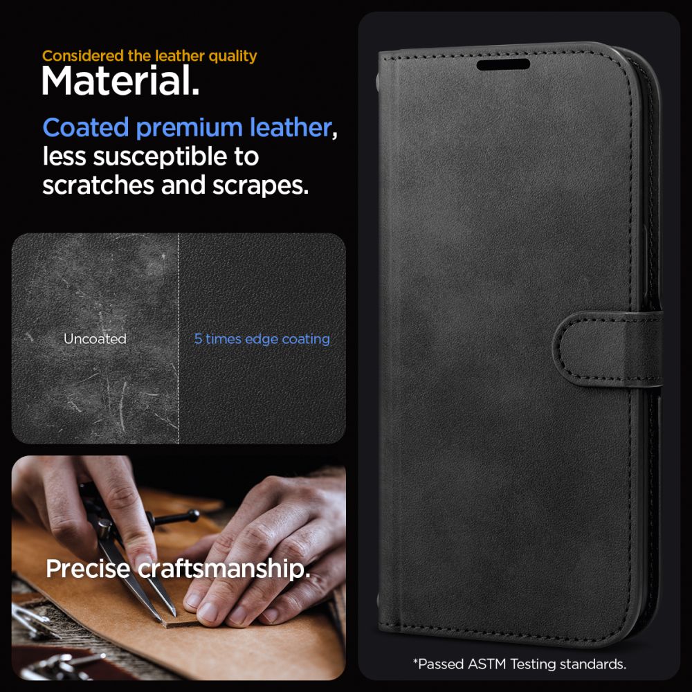 Tasche Wallet S Pro iPhone 15 Pro Black