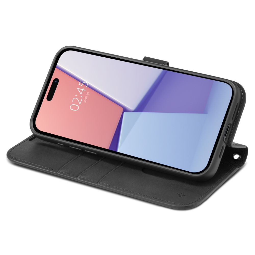 Tasche Wallet S Pro iPhone 15 Pro Black