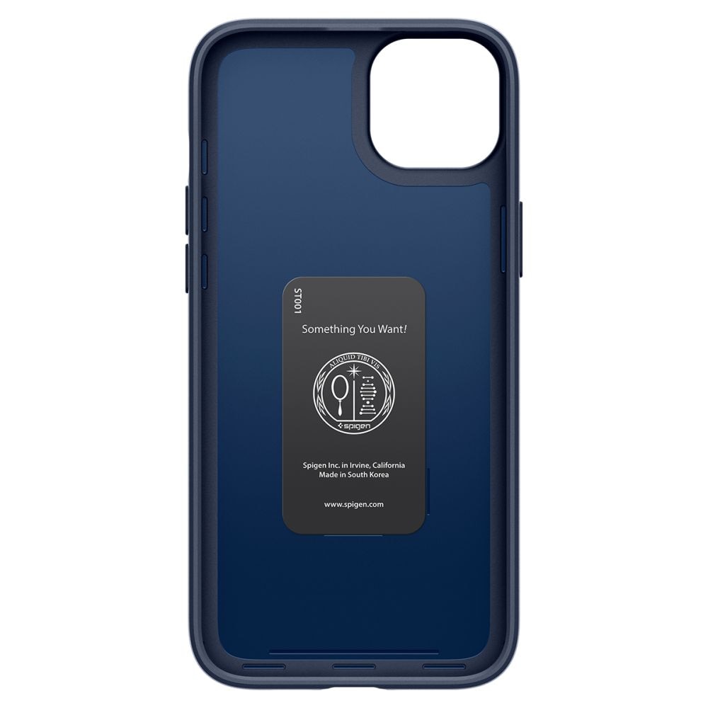 Hülle Thin Fit iPhone 15 Navy Blue