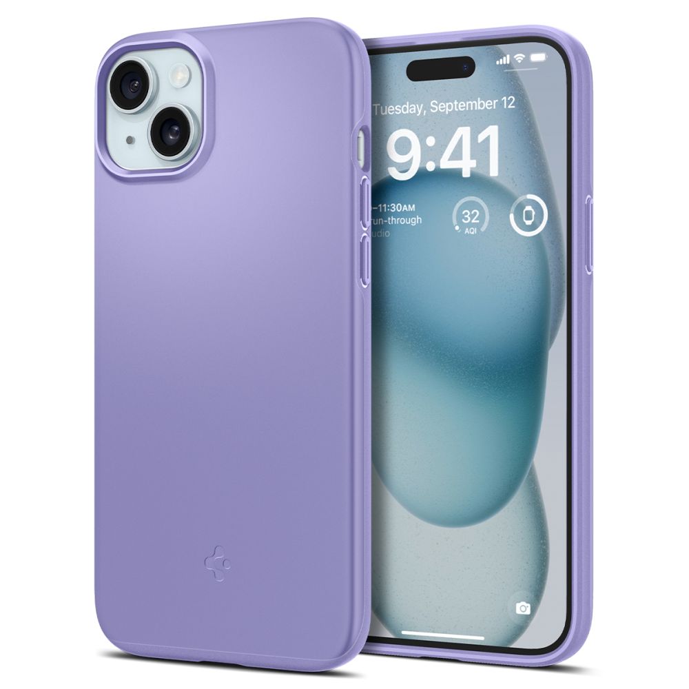 Case Thin Fit iPhone 15 Iris Purple