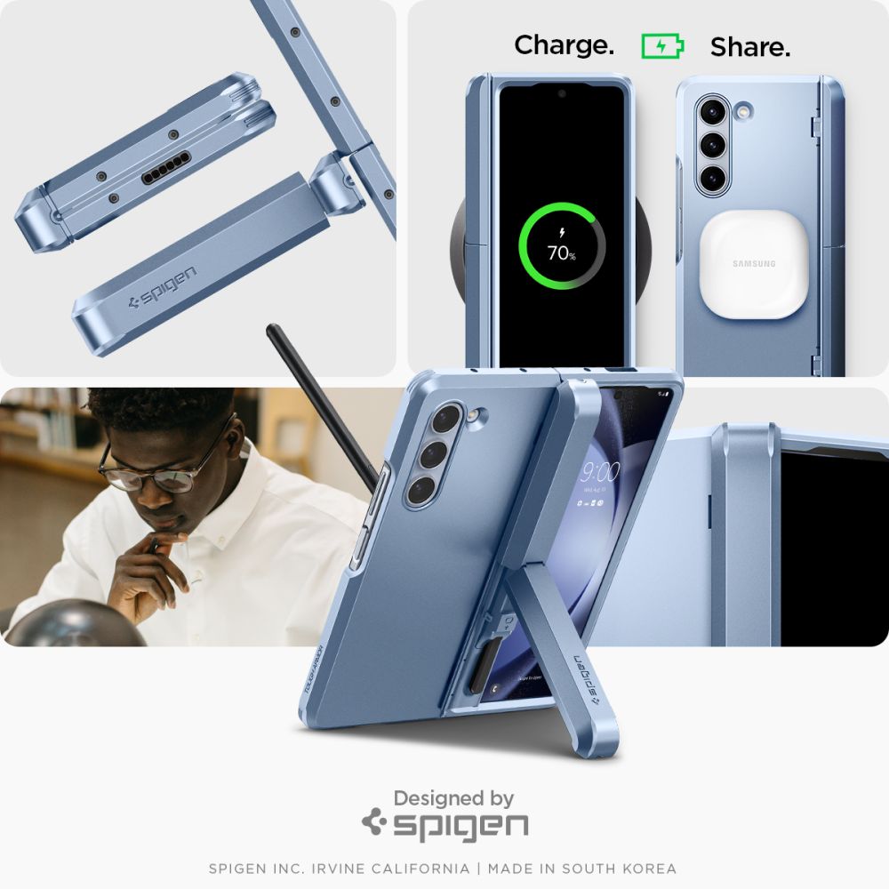 Case Tough Armor Pro Galaxy Z Fold 5 Sierra Blue