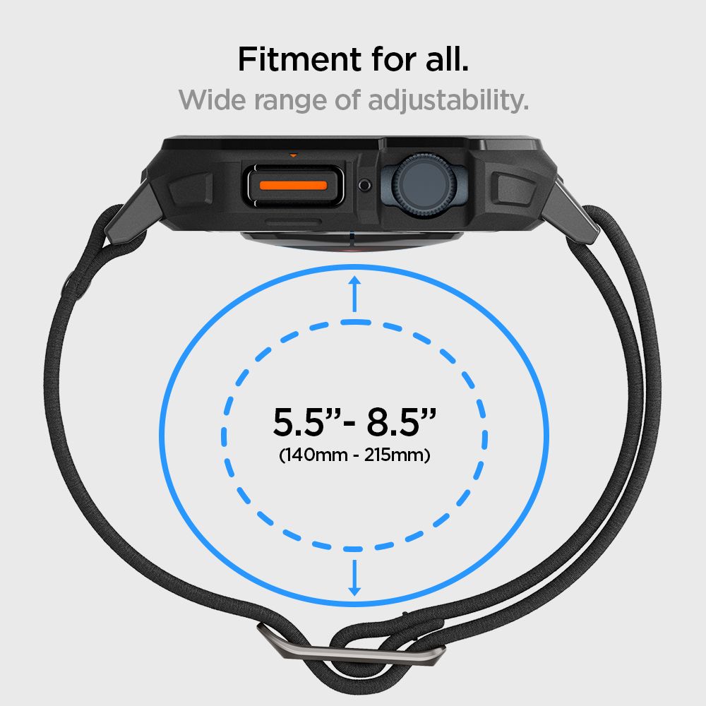 Lite Fit Pro Apple Watch 45mm Series 9 Black