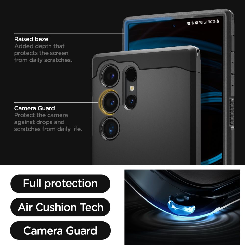 Case Tough Armor Samsung Galaxy S24 Ultra Black