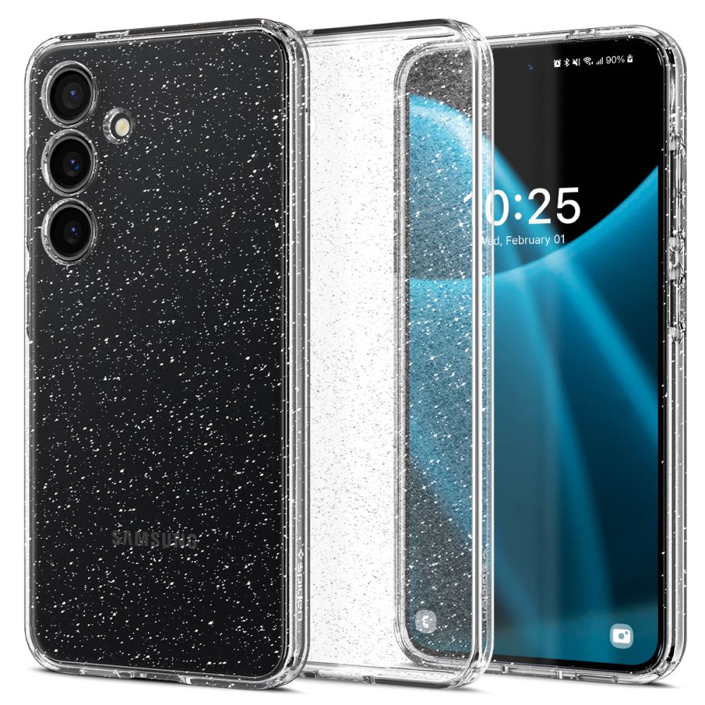 Case Liquid Crystal Samsung Galaxy S24 Glitter Crystal