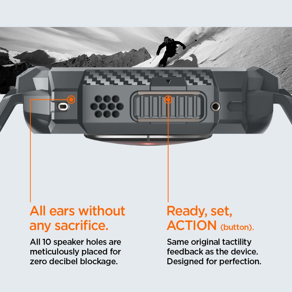 Case Rugged Armor Pro Apple Watch Ultra 2 49mm Dark Grey