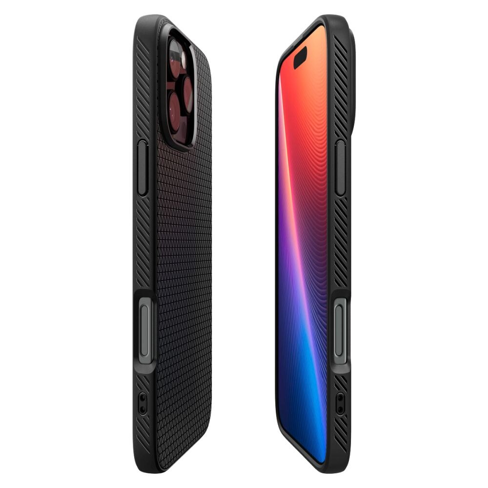 Case Liquid Air iPhone 16 Pro Matte Black