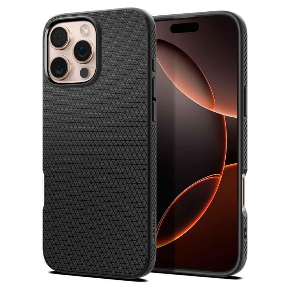 Case Liquid Air iPhone 16 Pro Matte Black