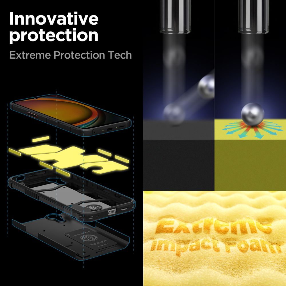 Case Tough Armor Samsung Galaxy Xcover 7 Pro Black
