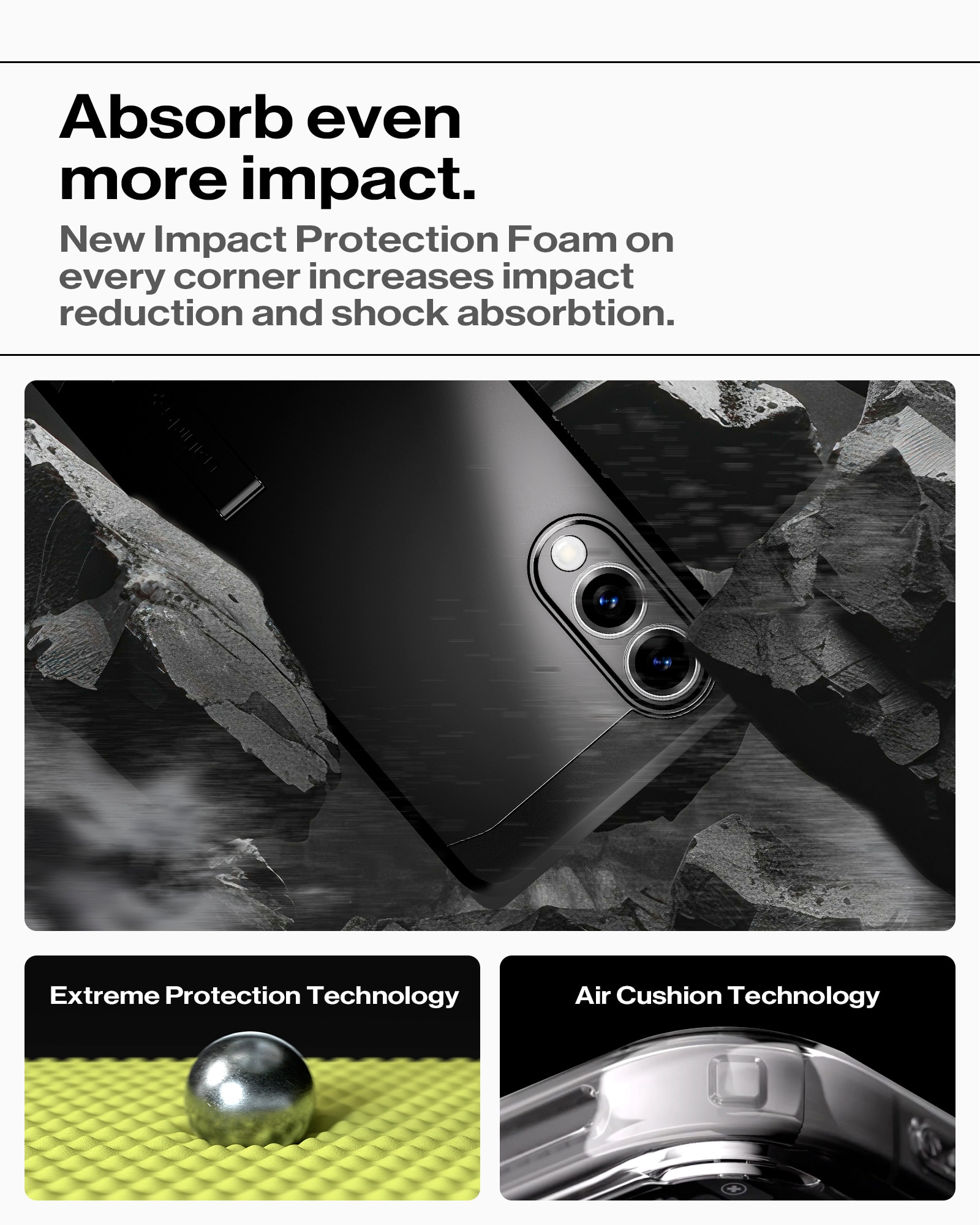 Case Tough Armor MagSafe Samsung Galaxy S25 Edge Black