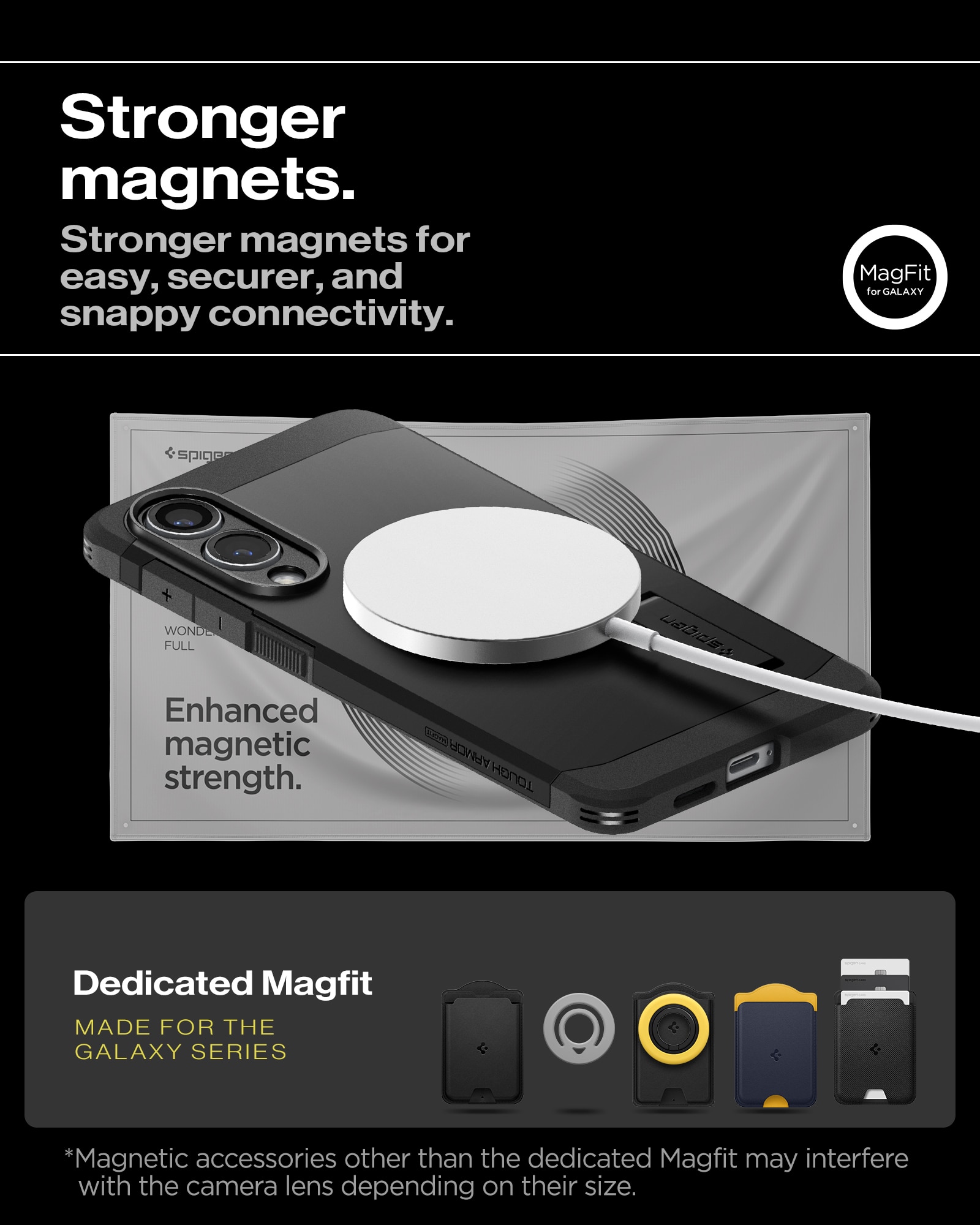 Case Tough Armor MagSafe Samsung Galaxy S25 Edge Black