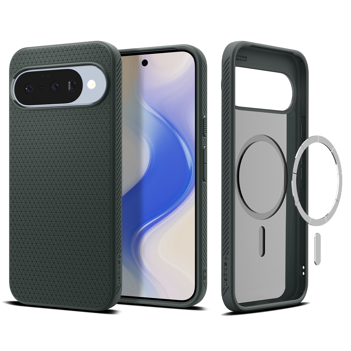 Case Liquid Air MagSafe Google Pixel 10 Abyss Green