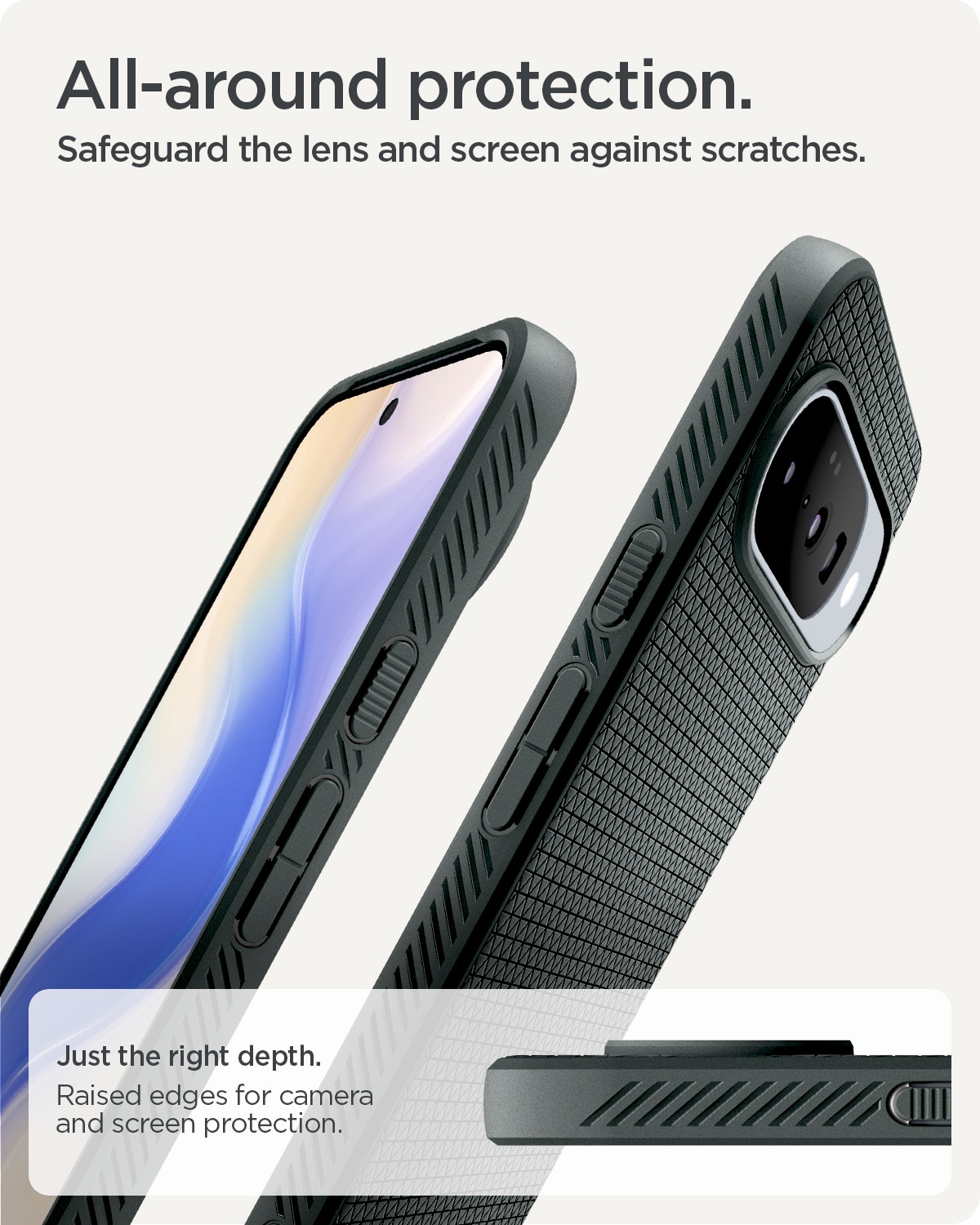 Case Liquid Air MagSafe Google Pixel 10 Pro Abyss Green